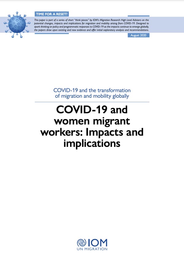 Covid 19 and women migrant workers